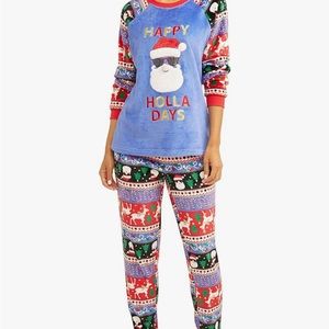 Secret Treasure Super Soft Pajama Set- Happy Holla Days